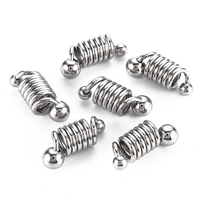 Non-Tarnish 201 Stainless Steel European Beads STAS-N096-001-1