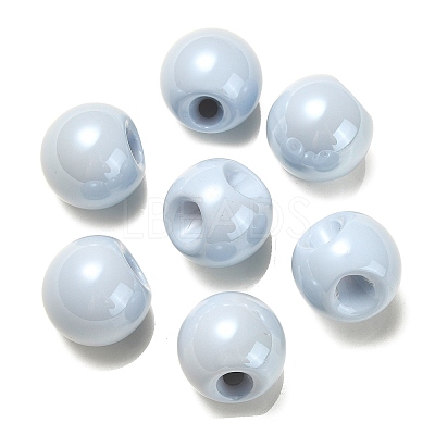 Opaque Acrylic Beads OACR-G012-01D-1