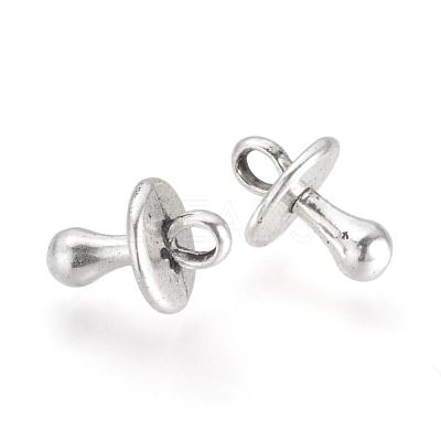 Tibetan Style Alloy Charms TIBE-Q070-143AS-RS-1