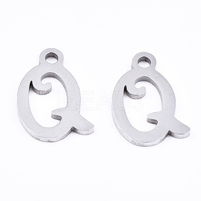 Non-Tarnish 201 Stainless Steel Charms STAS-T044-217P-Q-1