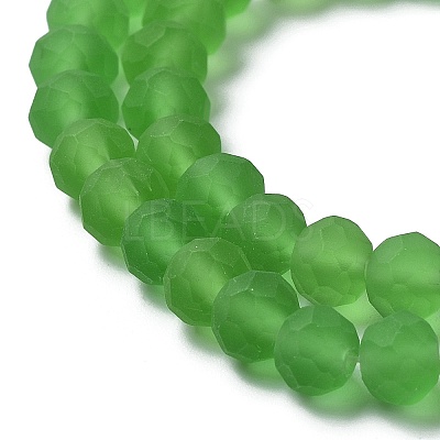 Transparent Glass Beads Strands EGLA-A034-T6mm-MD11-1