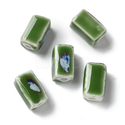 Handmade Porcelain Beads PORC-L080-D15-1