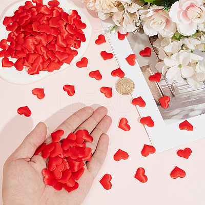 500Pcs  Polyester Sponge Heart Shaped Confetti for Party Decoration DIY-CY0003-21B-1