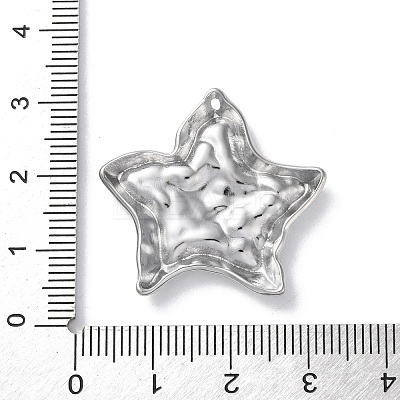 304 Stainless Steel Pendants STAS-S152-04P-B-1