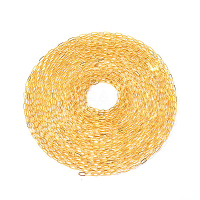 Brass Paperclip Chains CHC-R134-G-1