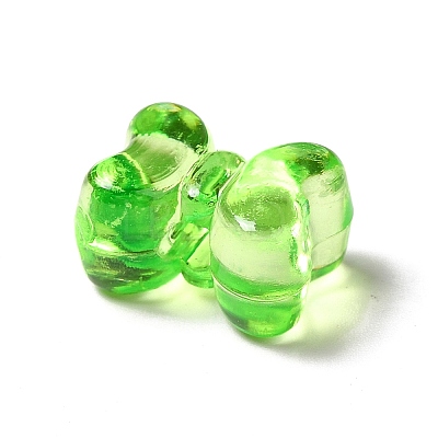 Transparent Acrylic Beads TACR-P003-10B-1