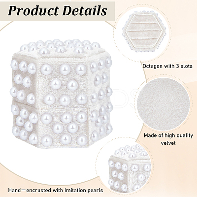 3-Slot Velvet Finger Ring Package Boxes CON-WH20006-013A-02-1