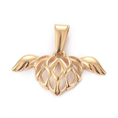 Valentine's Day 304 Stainless Steel Pendants STAS-H110-03G-1