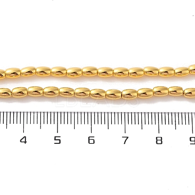 Electroplate Beads Strands X-EGLA-H104-02A-1