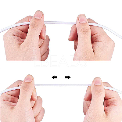 Elastic Fibre Core Spun Elastic Cord EC-BC0001-02-3mm-1