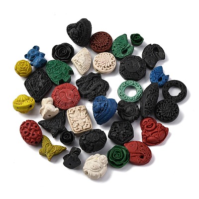 Cinnabar Beads CARL-K001-03-1