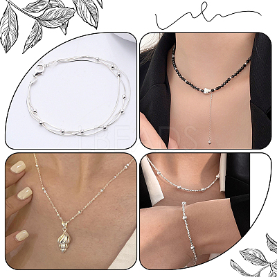 Round 925 Sterling Silver Beads STER-BBC0005-39C-1