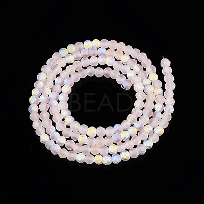 Transparent Glass Beads Strands EGLA-A044-T1mm-MB22-1