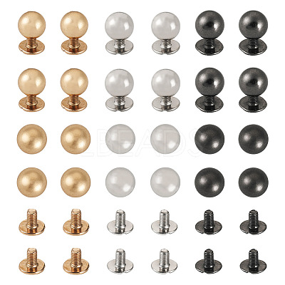 18 Sets 3 Colors Iron Screws FIND-TA0006-29A-1