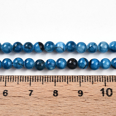 Natural Persian Jade Beads Strands G-A255-A02-04F-1