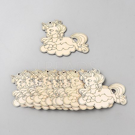 Unicorn Unfinished Wood Pieces WOOD-CJC0007-04C-1