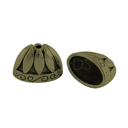 Tibetan Style Alloy Bead Cones LS-TIBE-976-AB-FF-1