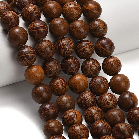 Natural Miriam Stone Beads Strands G-G0003-C05-12mm-1
