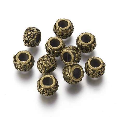 Alloy European Beads PALLOY-P131-02AB-NF-1