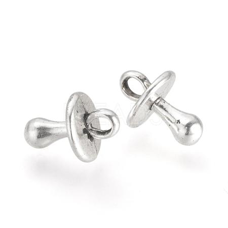 Tibetan Style Alloy Charms TIBE-Q070-143AS-RS-1