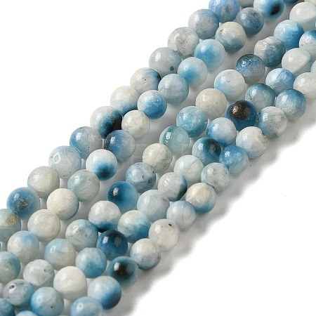 Natural Blue Ice Glacierite Stone Beads Strands G-G078-A01-05-1