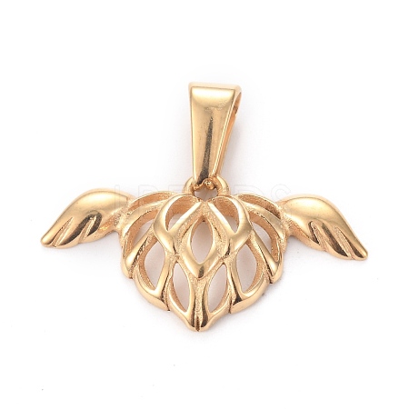 Valentine's Day 304 Stainless Steel Pendants STAS-H110-03G-1