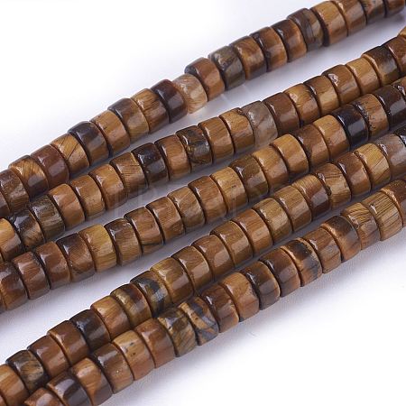 Natural Picture Jasper Beads Strands X-G-G783-10B-1