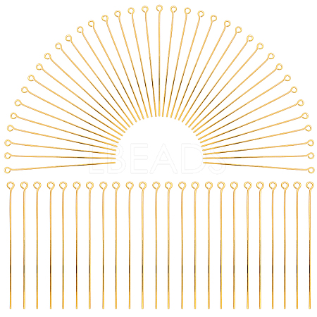 600Pcs Brass Eye Pin KK-SP0001-69D-G-1
