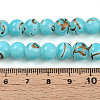 Baking Paint Glass Beads X1-DGLA-N010-8mm-03-4