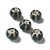 Vintage Porcelain Pumpkin Beads PORC-L080-H02-1