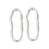 Non-Tarnish 304 Stainless Steel Linking Rings STAS-L268-033P-2