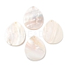 Natural Freshwater Shell Pendants SHEL-D082-01D-1