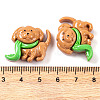Christmas Decorations Theme Opaque Resin Decoden Cabochons RESI-Z026-01L-3