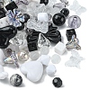 Opaque & Transparent Acrylic Beads MACR-YW0002-01I-1