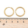 Ion Plating(IP) 304 Stainless Steel Huggie Hoop Earrings EJEW-F111A-19mm-G-3