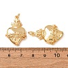 Brass Pendants KK-CBA2F11-15B-G-3