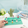 3-Tier Acrylic Minifigure Display Cases ODIS-WH0019-10B-3