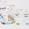 Cheriswelry 24Pcs 12 Colors Handmade Lampwork Beads LAMP-CW0001-03-27