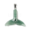 Natural Green Aventurine Pendants G-P599-03P-02-1