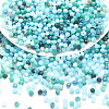 Electroplate Glass Beads GLAA-D020-01E-1