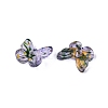 Picasso Transparent Glass Beads SEED-N012-06D-2