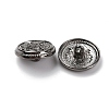 Alloy Shank Buttons BUTT-WH0027-15B-02-2