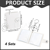 2 Inch Mini PU Leather Photo Albums with Zinc Alloy and Iron Clasps AJEW-WH0816-435P-2