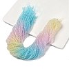Transparent Painted Glass Beads Strands LS-DGLA-A034-T2mm-A21-1