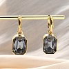Ion Plating(IP) 304 Stainless Steel Hoop Earring Hand Polished EJEW-C017-06G-02-1