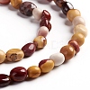 Natural Mookaite Beads Strands X-G-D0002-B35-3
