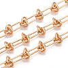 Iron Oval with knot Link Chains CH-N004-14KCG-1