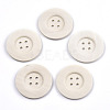 Large Natural Wood Buttons WOOD-N006-86B-01-1