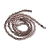 Transparent Gradient Color Glass Beads Strands GLAA-H021-01A-34-4
