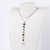 Chakra Jewelry NJEW-JN02082-4